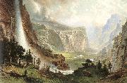 Albert Bierstadt The Domes of the Yosemites Sweden oil painting reproduction